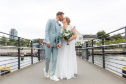 First Look Rebecca und Lukas im Harburger Hafen Hamburg